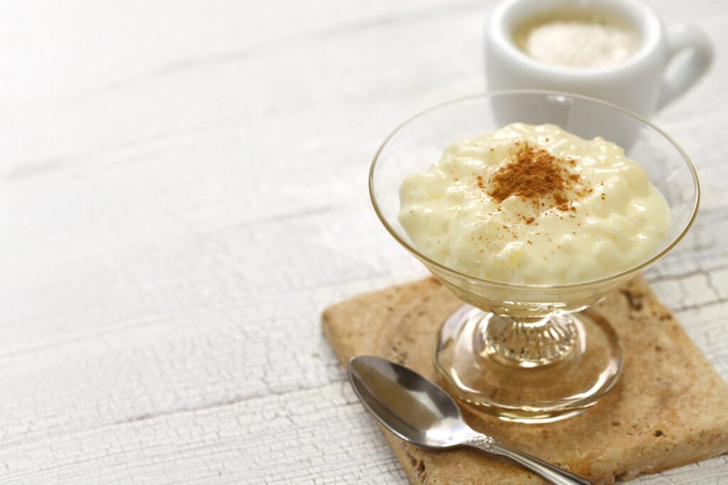 Spanish rice Pudding