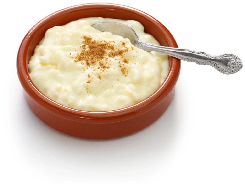 Spanish rice Pudding