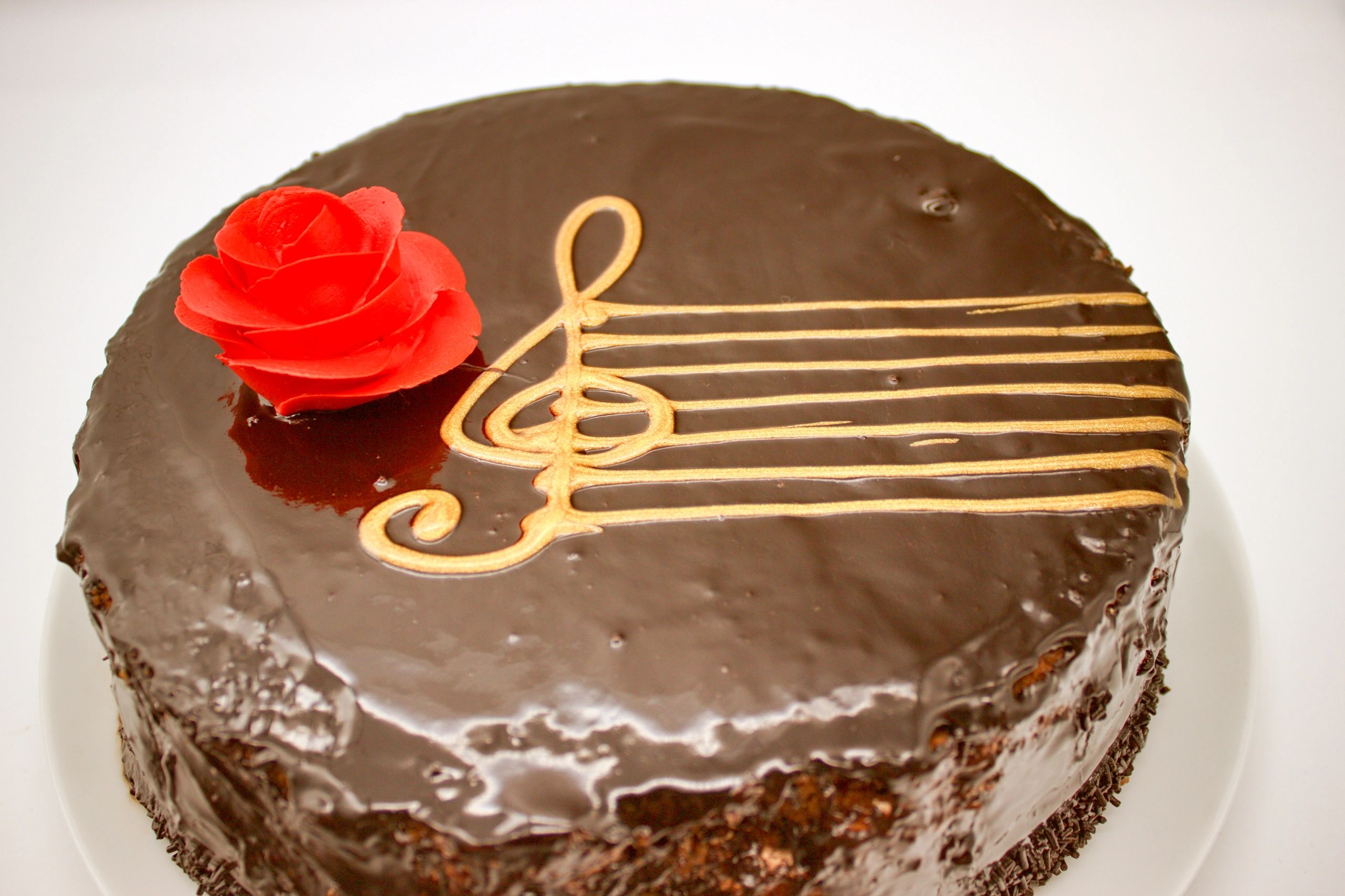 Torta decorada para ocasión especial