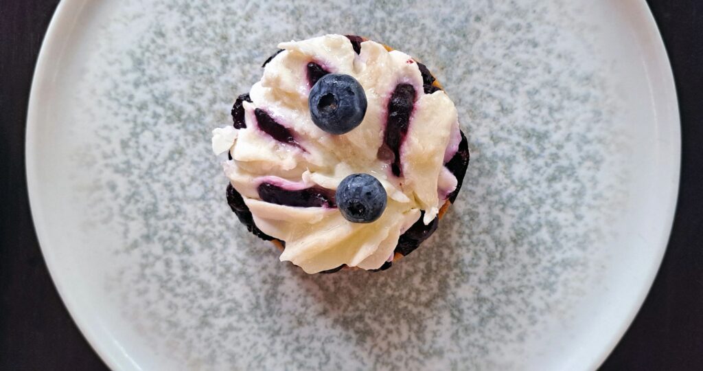 Blueberry cheesecake